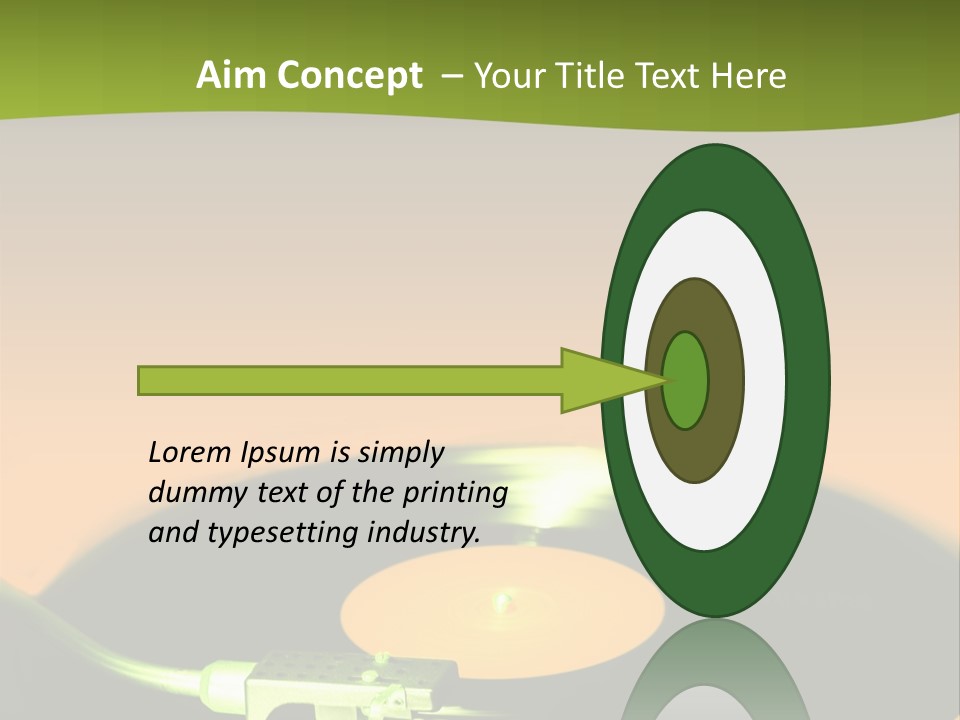 Play Acoustic Tune PowerPoint Template