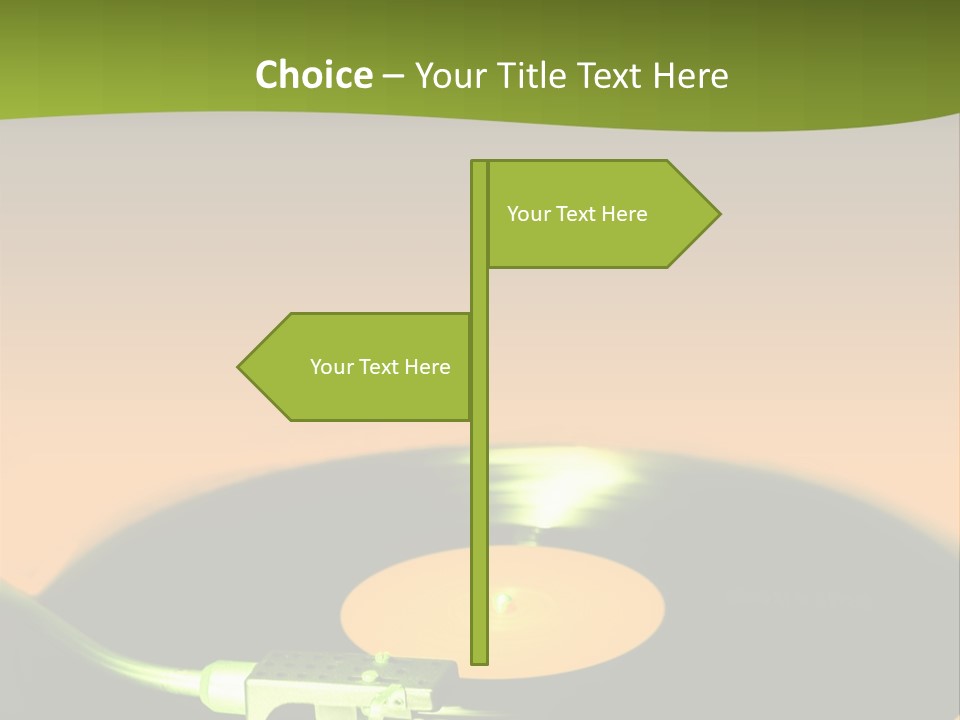 Play Acoustic Tune PowerPoint Template