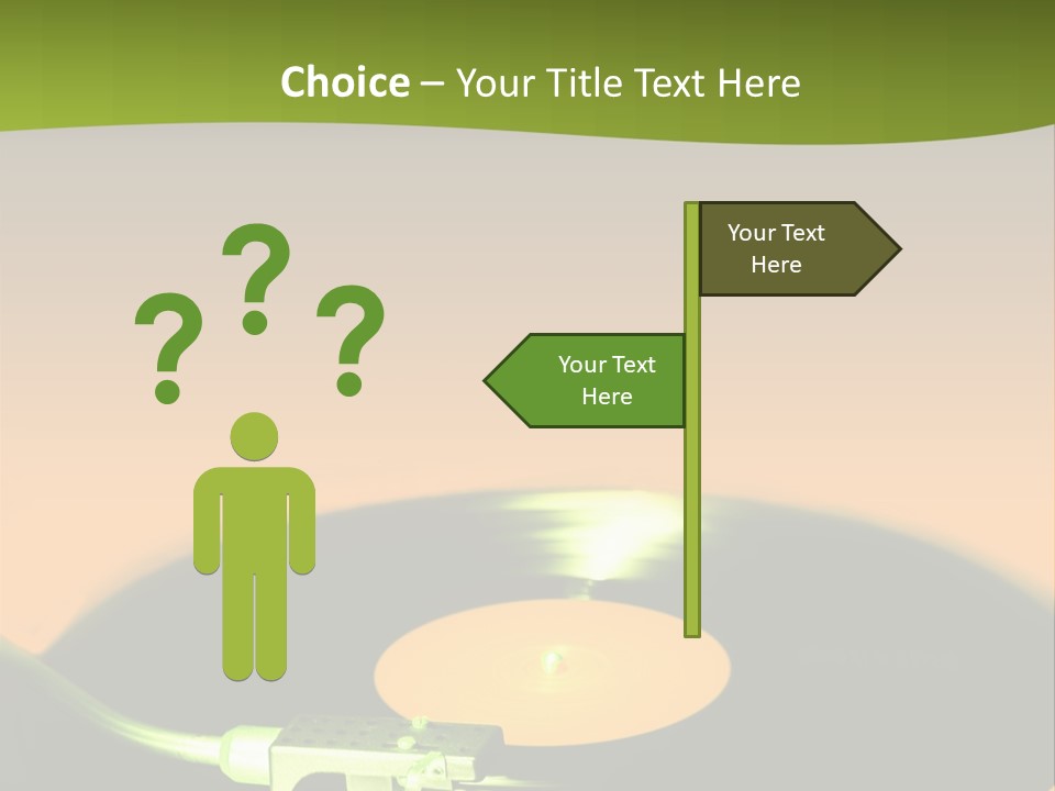 Play Acoustic Tune PowerPoint Template
