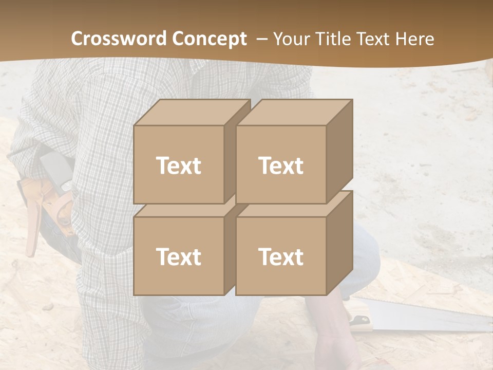 Jeans Work Unionized PowerPoint Template