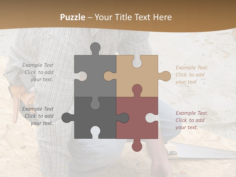 Jeans Work Unionized PowerPoint Template