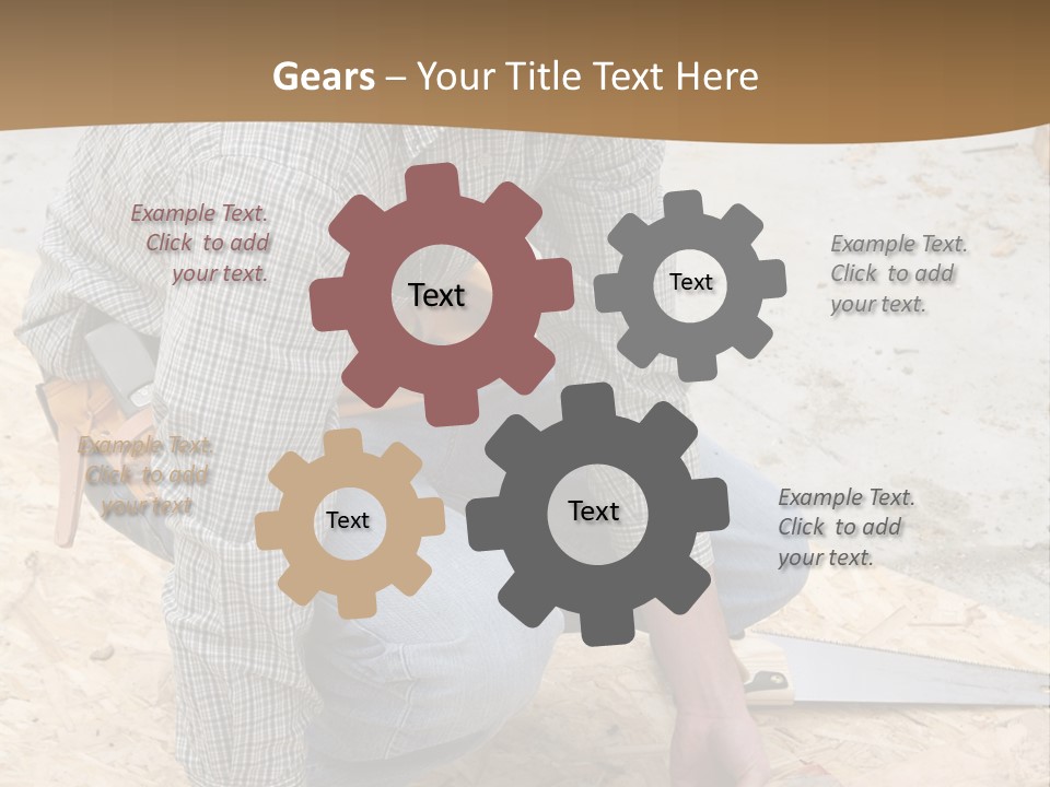 Jeans Work Unionized PowerPoint Template