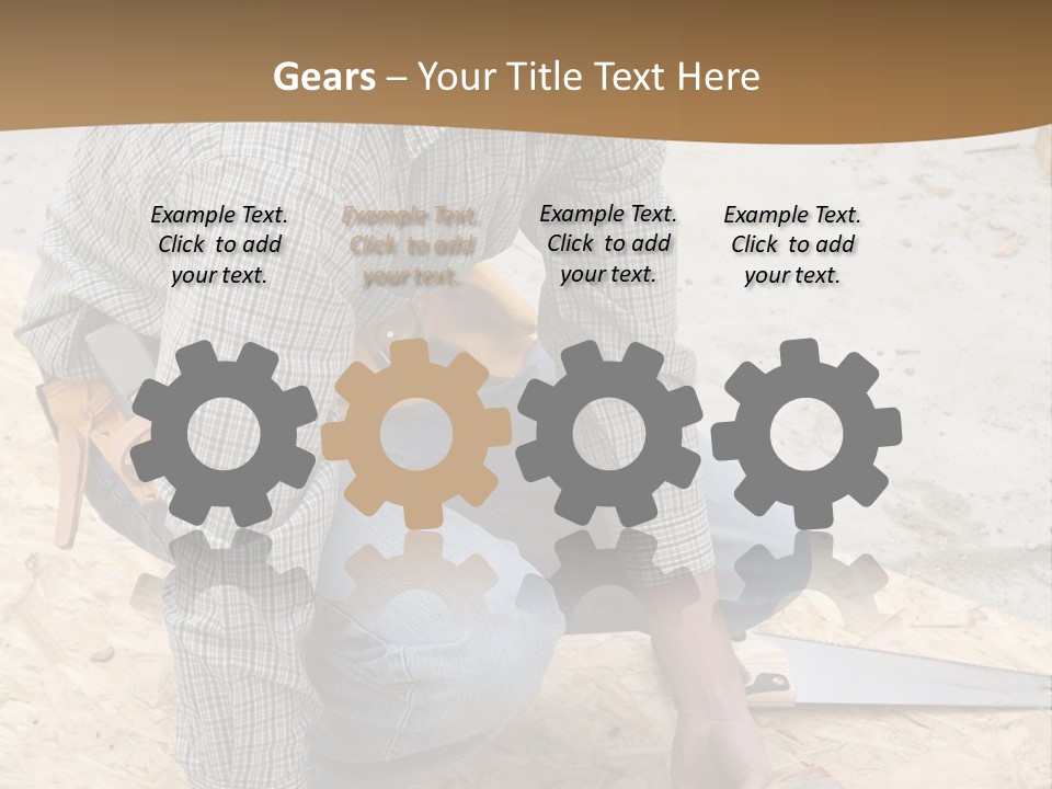 Jeans Work Unionized PowerPoint Template