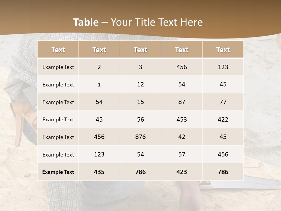 Jeans Work Unionized PowerPoint Template