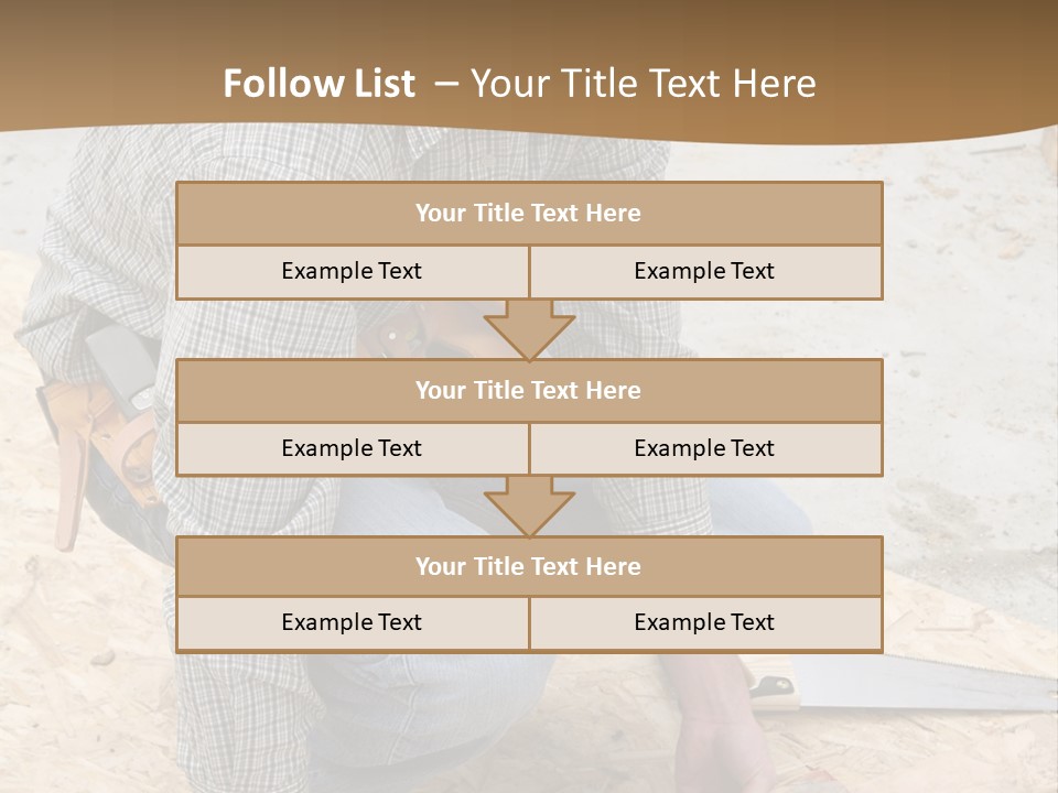 Jeans Work Unionized PowerPoint Template