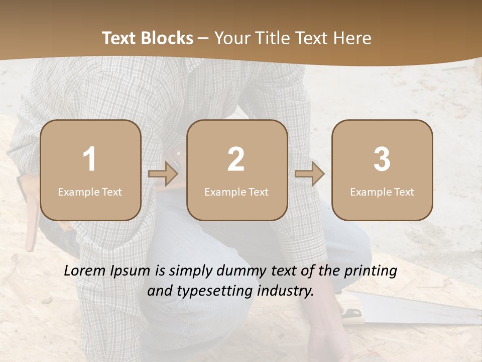 Jeans Work Unionized PowerPoint Template