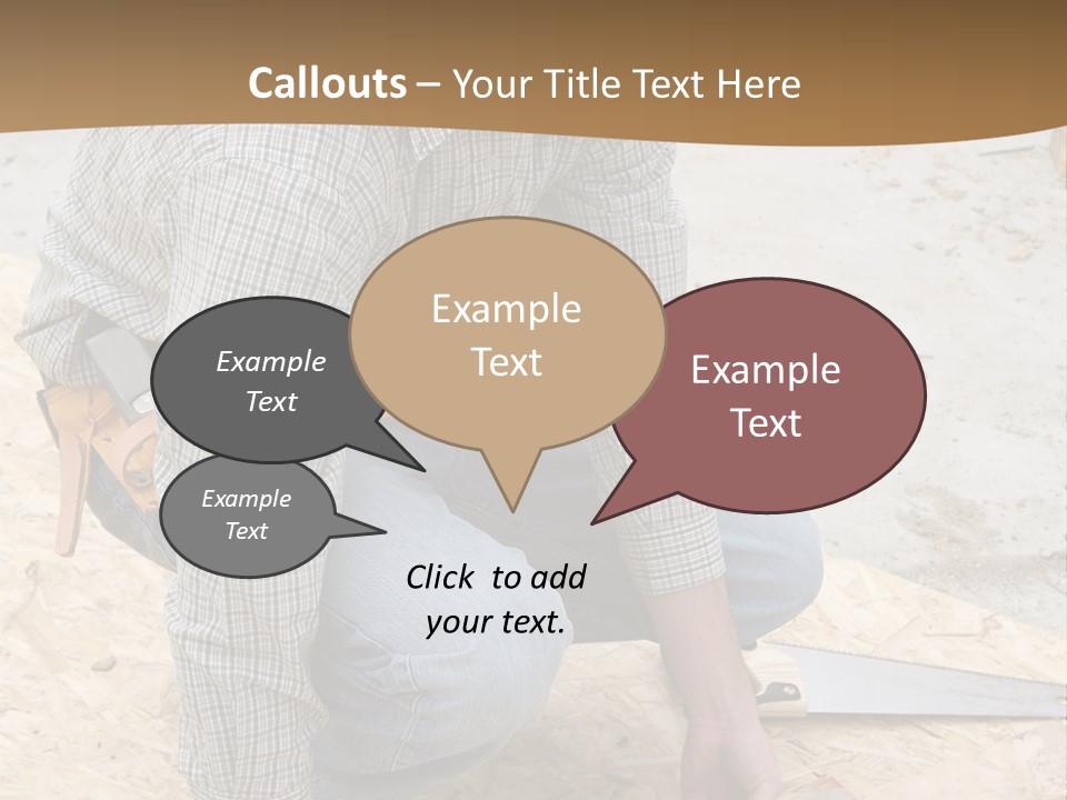 Jeans Work Unionized PowerPoint Template