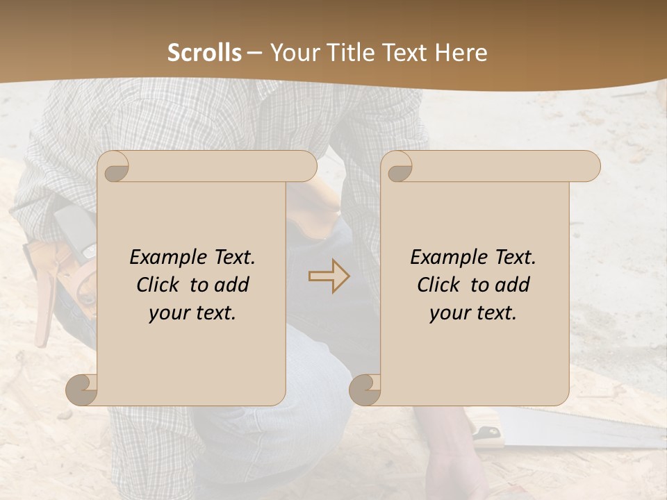 Jeans Work Unionized PowerPoint Template