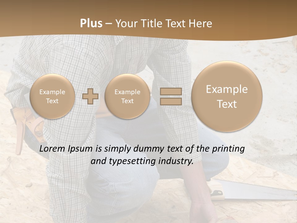 Jeans Work Unionized PowerPoint Template