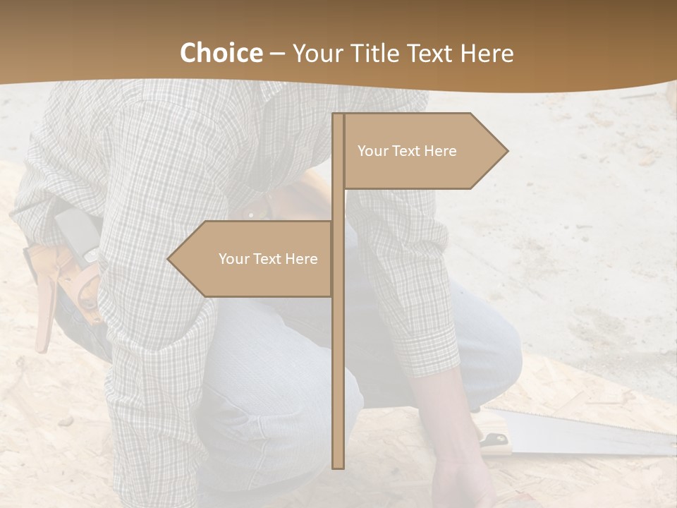 Jeans Work Unionized PowerPoint Template