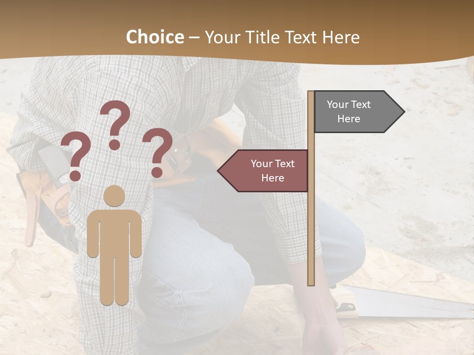 Jeans Work Unionized PowerPoint Template