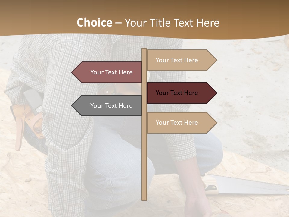 Jeans Work Unionized PowerPoint Template