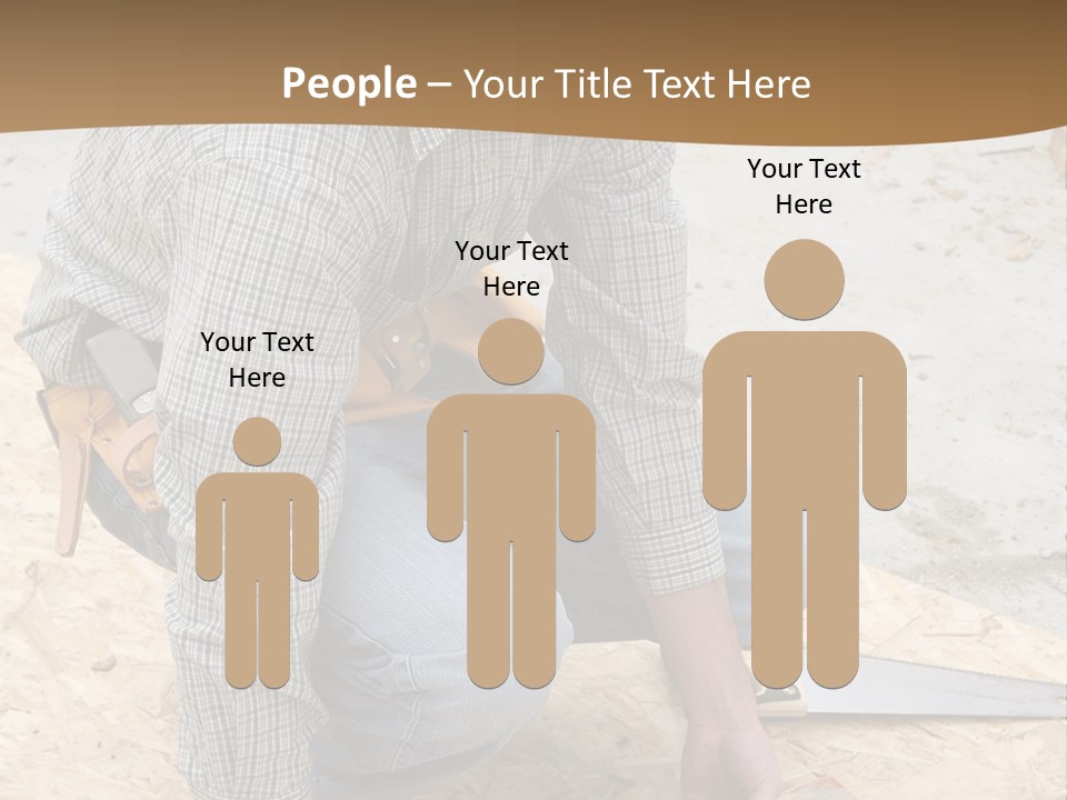 Jeans Work Unionized PowerPoint Template