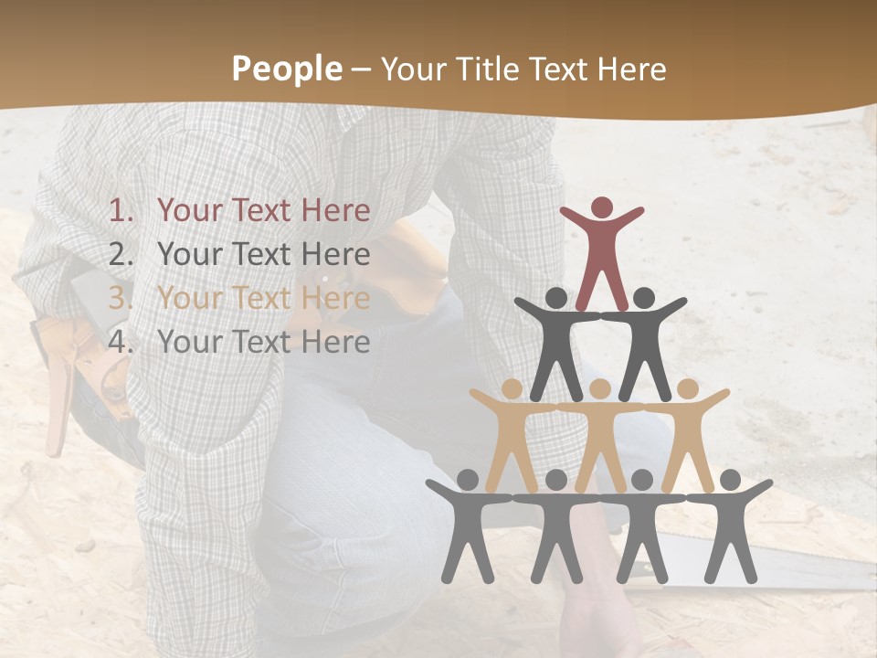 Jeans Work Unionized PowerPoint Template