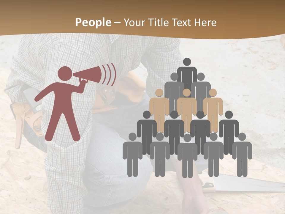 Jeans Work Unionized PowerPoint Template