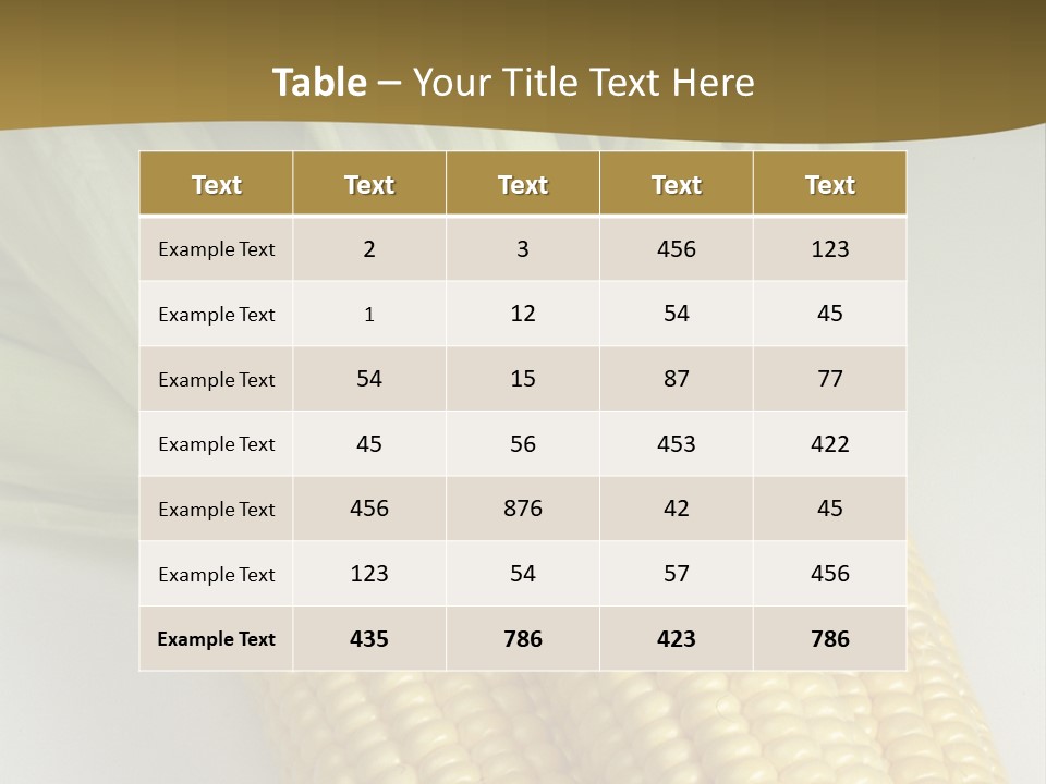 Cereal Yellow Fit PowerPoint Template