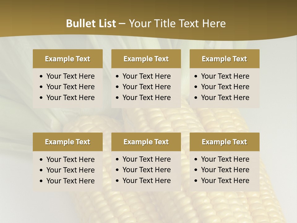 Cereal Yellow Fit PowerPoint Template