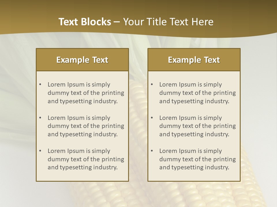 Cereal Yellow Fit PowerPoint Template