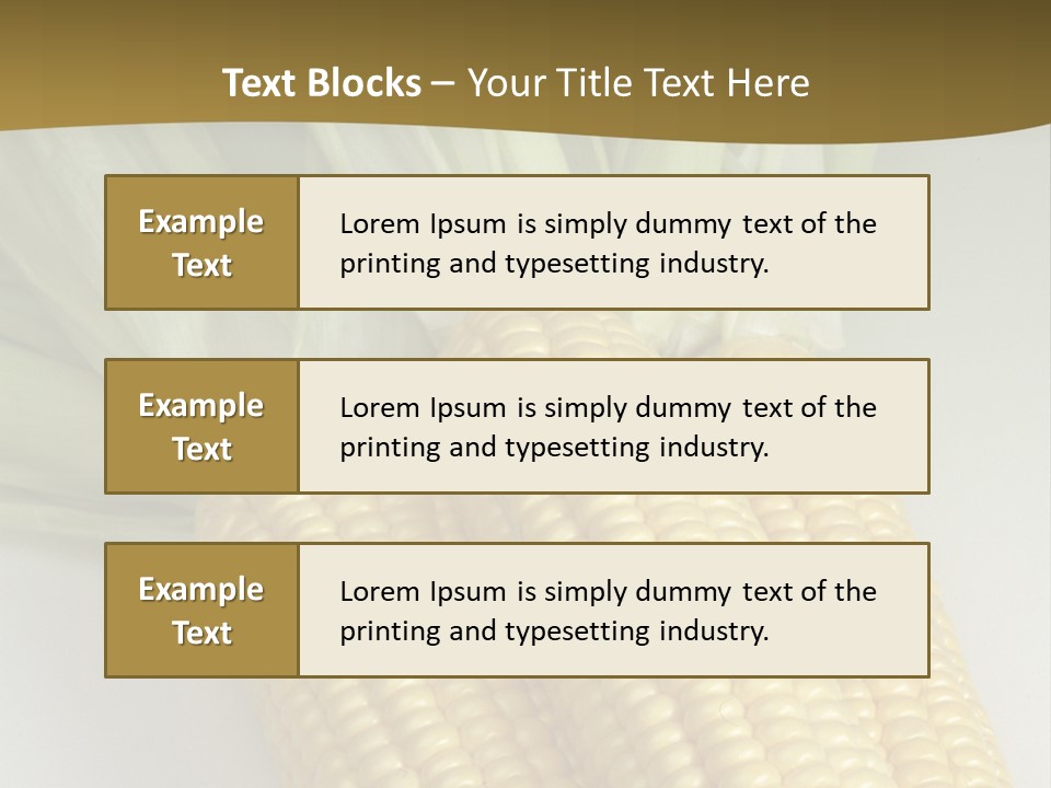 Cereal Yellow Fit PowerPoint Template