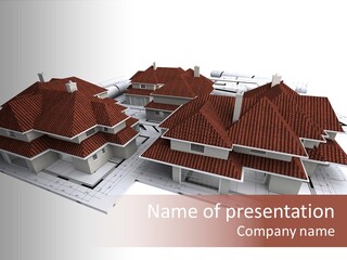 Roof Dwelling Chalet PowerPoint Template