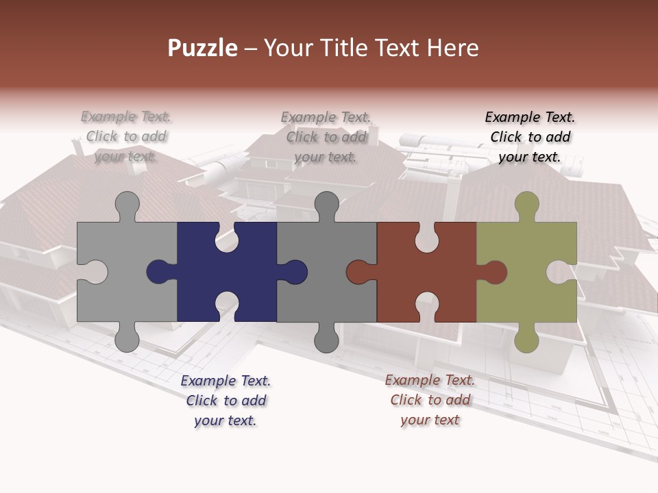 Roof Dwelling Chalet PowerPoint Template