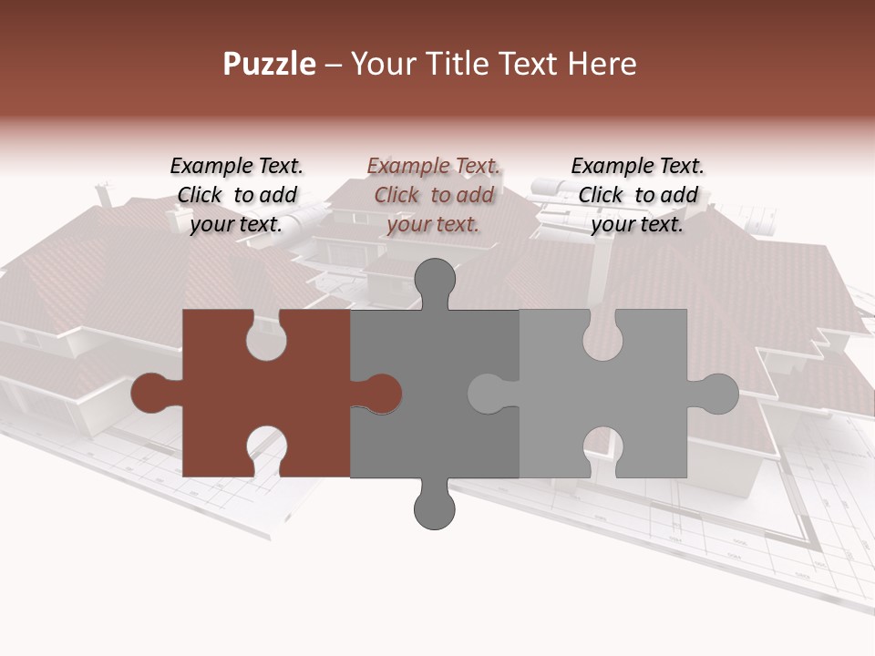 Roof Dwelling Chalet PowerPoint Template