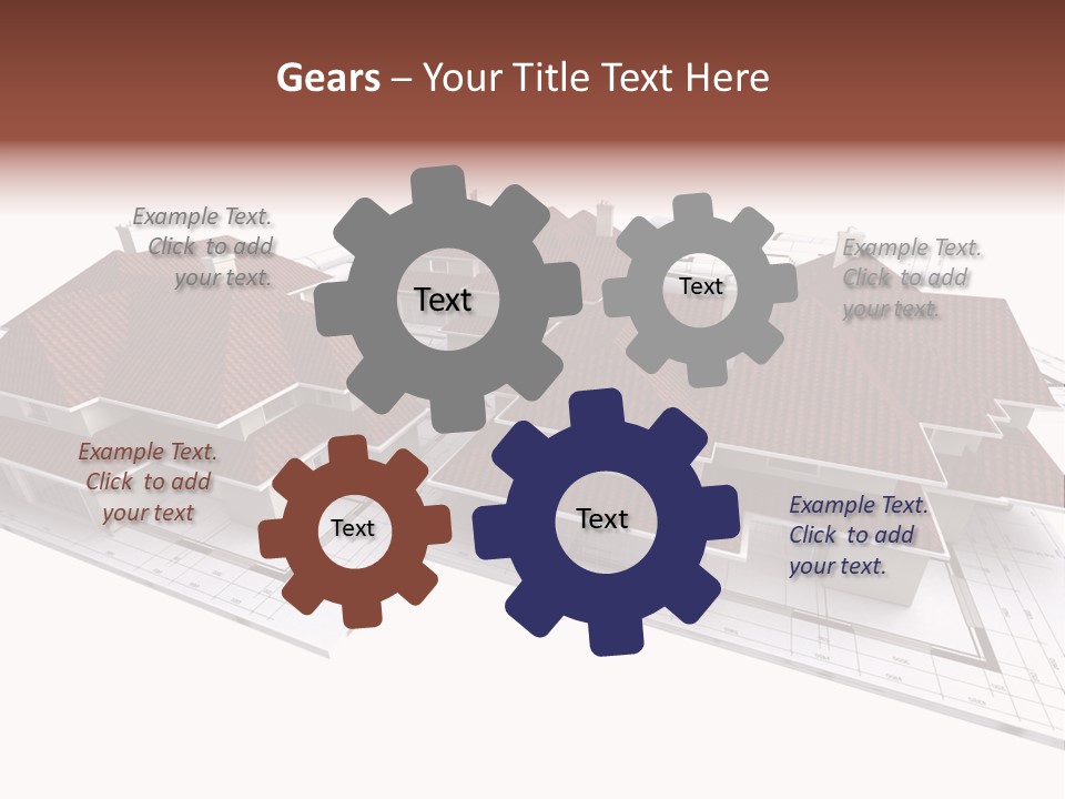 Roof Dwelling Chalet PowerPoint Template