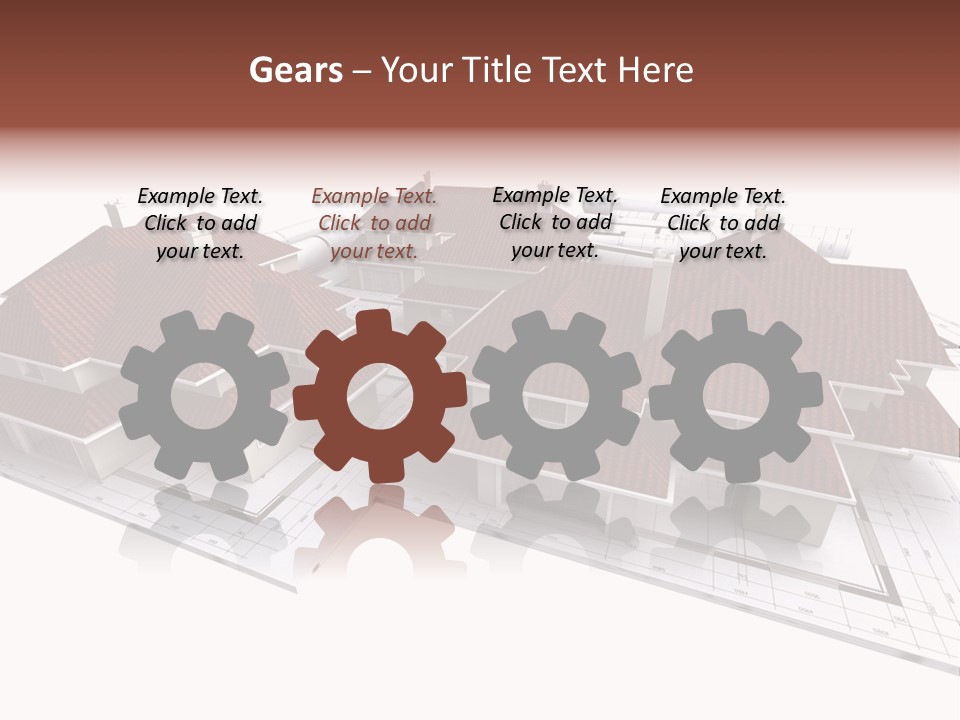 Roof Dwelling Chalet PowerPoint Template