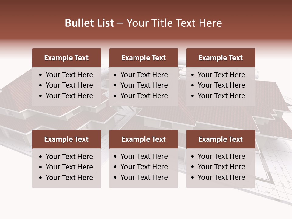 Roof Dwelling Chalet PowerPoint Template