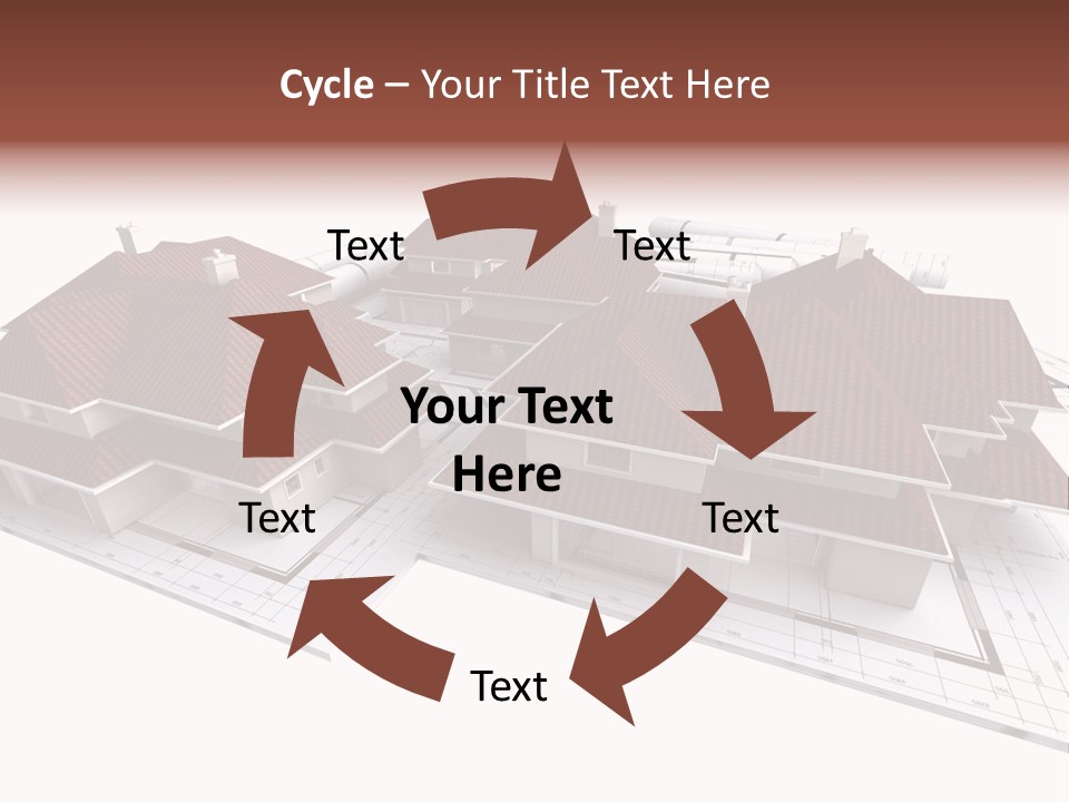 Roof Dwelling Chalet PowerPoint Template