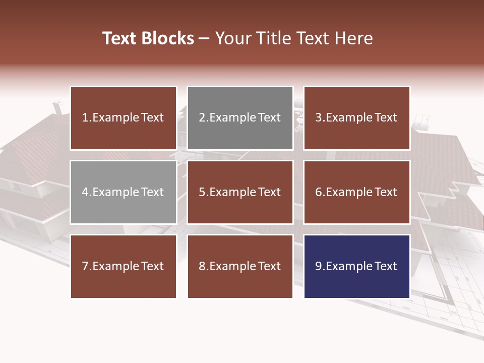 Roof Dwelling Chalet PowerPoint Template