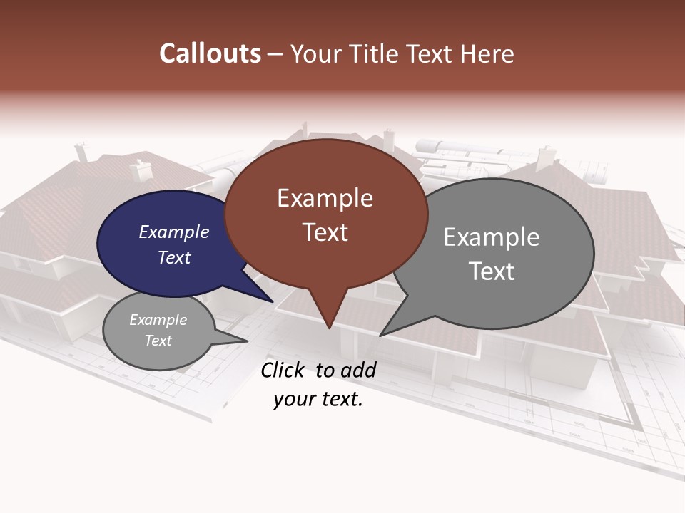 Roof Dwelling Chalet PowerPoint Template