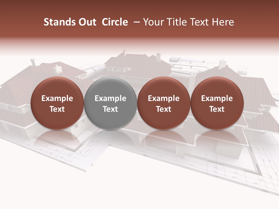 Roof Dwelling Chalet PowerPoint Template