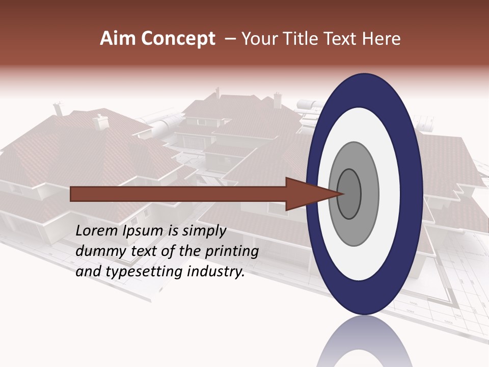 Roof Dwelling Chalet PowerPoint Template