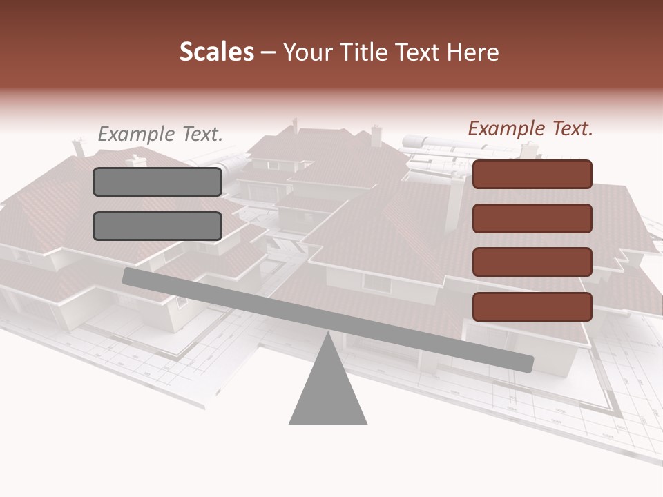 Roof Dwelling Chalet PowerPoint Template