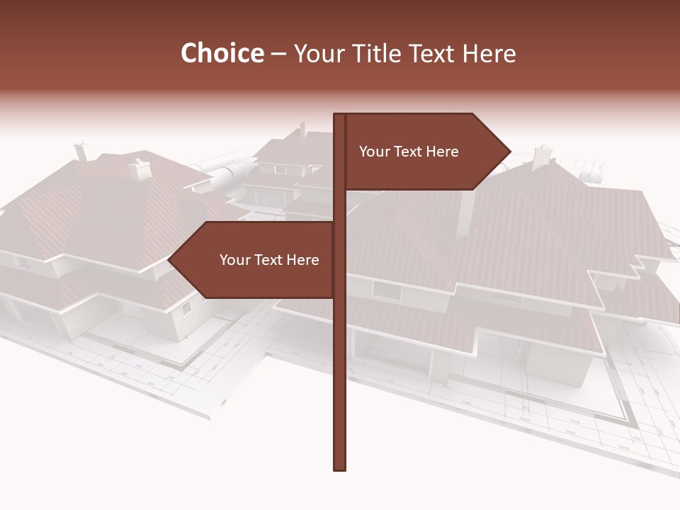 Roof Dwelling Chalet PowerPoint Template