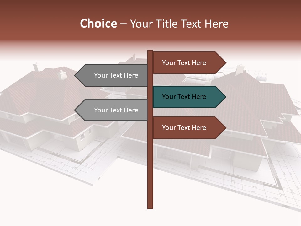 Roof Dwelling Chalet PowerPoint Template