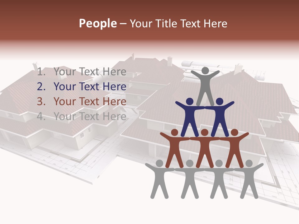 Roof Dwelling Chalet PowerPoint Template