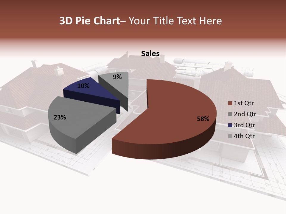 Roof Dwelling Chalet PowerPoint Template