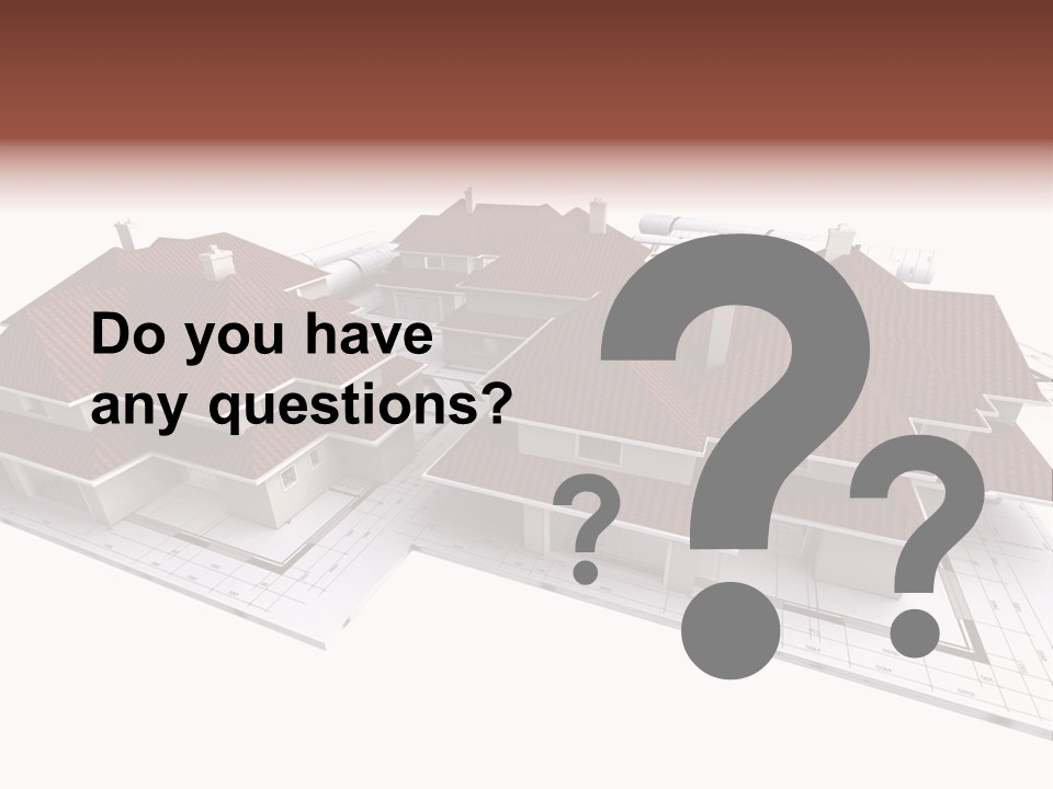 Roof Dwelling Chalet PowerPoint Template