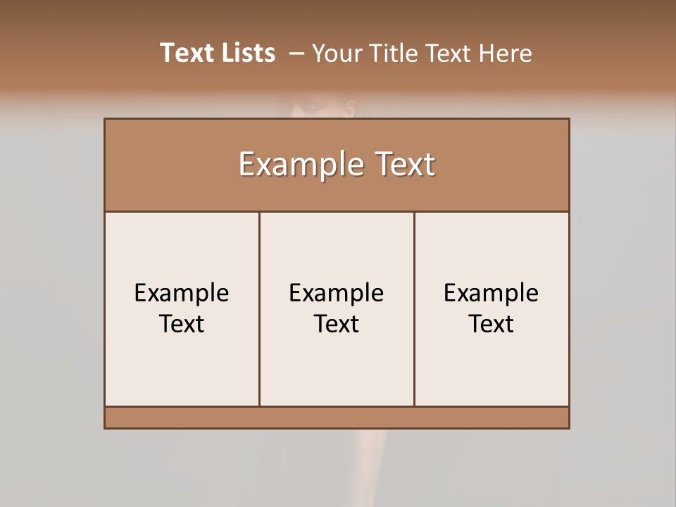 Suitcase Suspense Girl PowerPoint Template