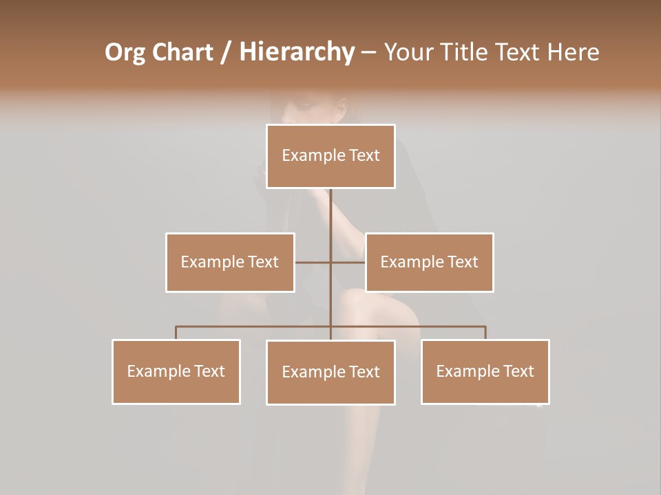 Suitcase Suspense Girl PowerPoint Template