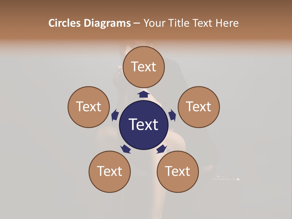 Suitcase Suspense Girl PowerPoint Template