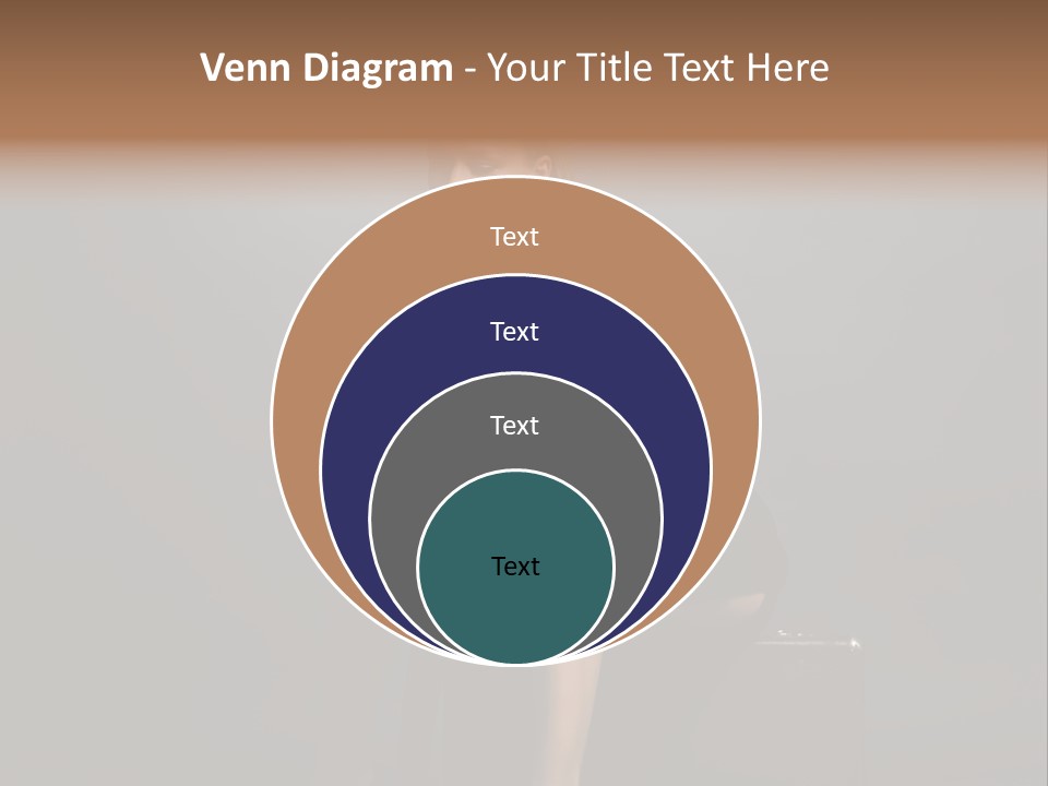 Suitcase Suspense Girl PowerPoint Template