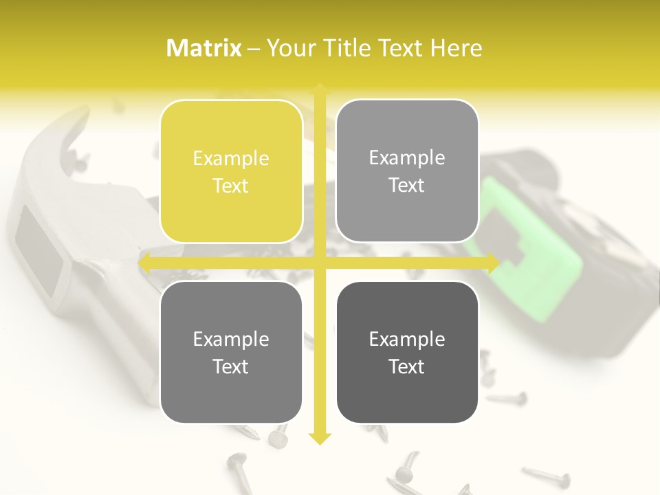 Build Tool Equipment PowerPoint Template
