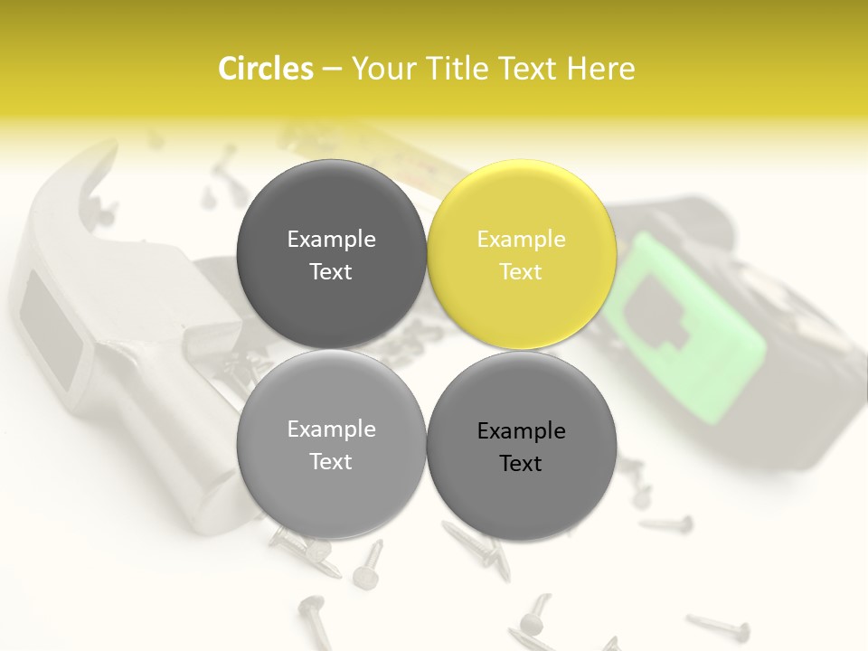 Build Tool Equipment PowerPoint Template
