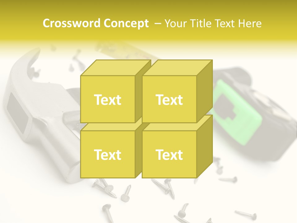 Build Tool Equipment PowerPoint Template