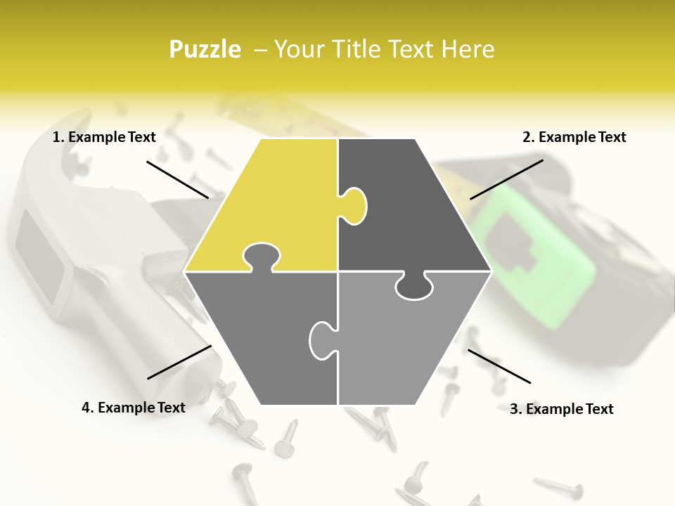 Build Tool Equipment PowerPoint Template