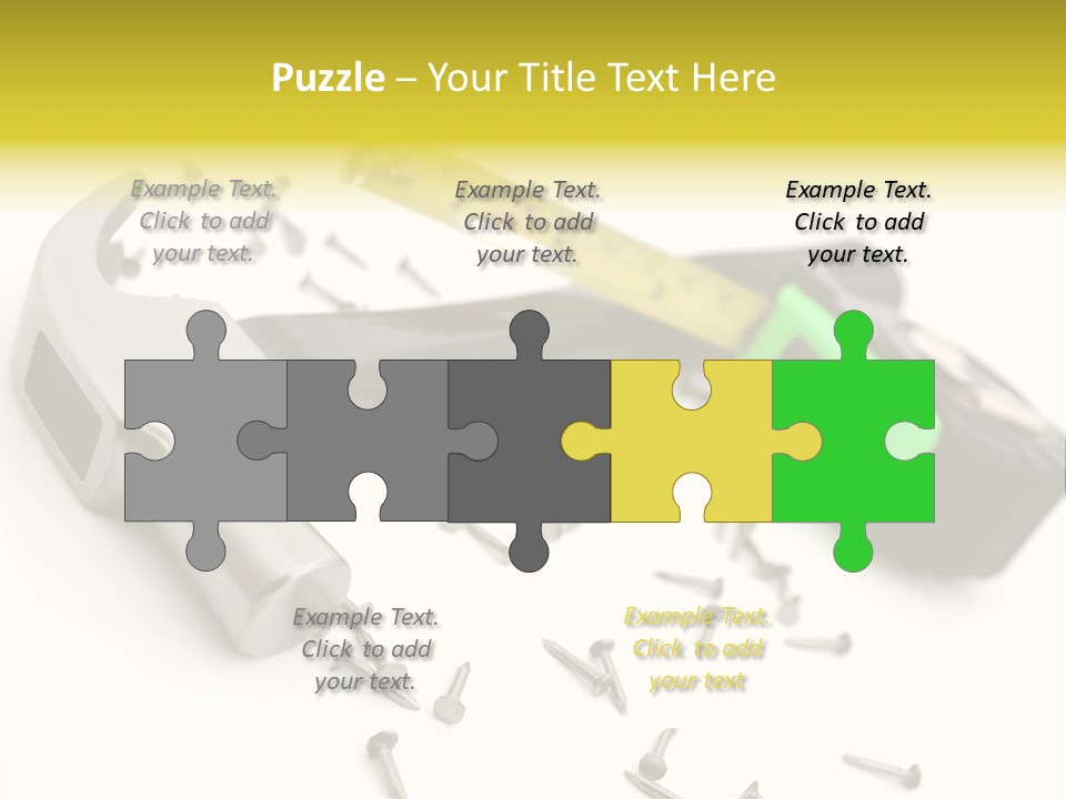 Build Tool Equipment PowerPoint Template