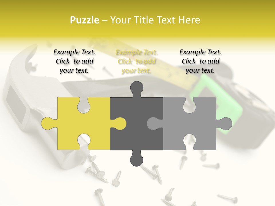 Build Tool Equipment PowerPoint Template